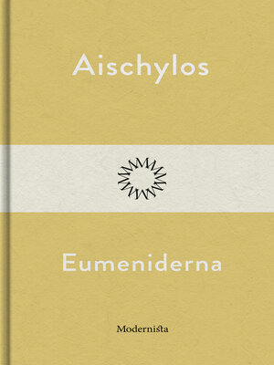 cover image of Eumeniderna
